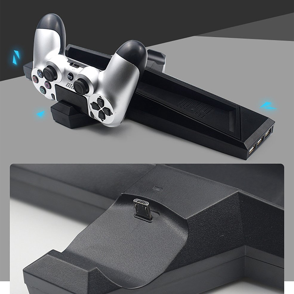 Đế đứng tản nhiệt và sạc tay cầm cho máy PS4/PS4 Slim