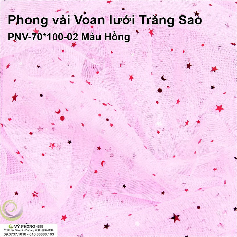 PHÔNG NỀN VẢI VOAN LƯỚI SAO 70x100cm ĐẠO CỤ CHỤP HÌNH SẢN PHẨM PNV70x100-01,2