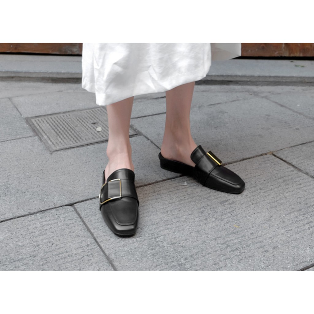 Giày lười nữ Sappun Delo Buckle Loafer &amp; Bloafer