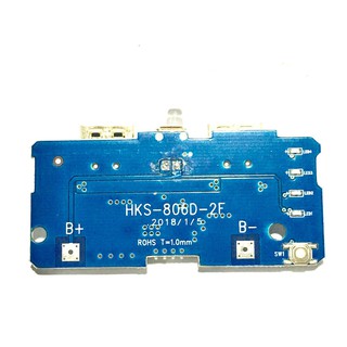 Mạch sạc PlN dự phòng 2A 2 cổng OUT