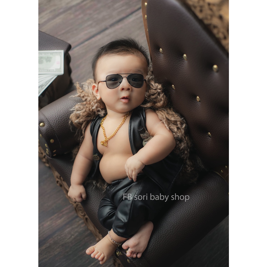 Đồ Da Siêu Ngầu Cho Bé