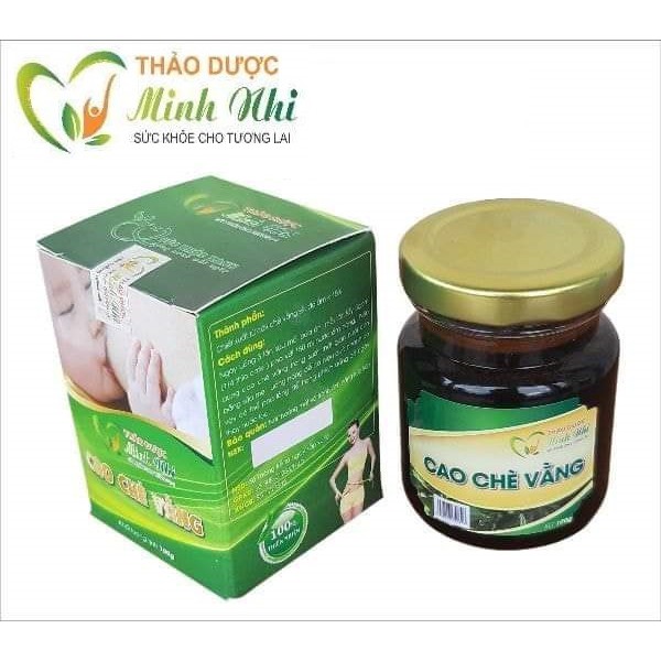 Cao chè vằng lợi sữa Minh Nhi-Lọ 100gr