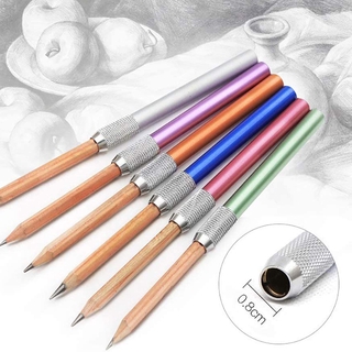 Đầu nối dài bút chì bằng kim loại cao cấp tiện dụng