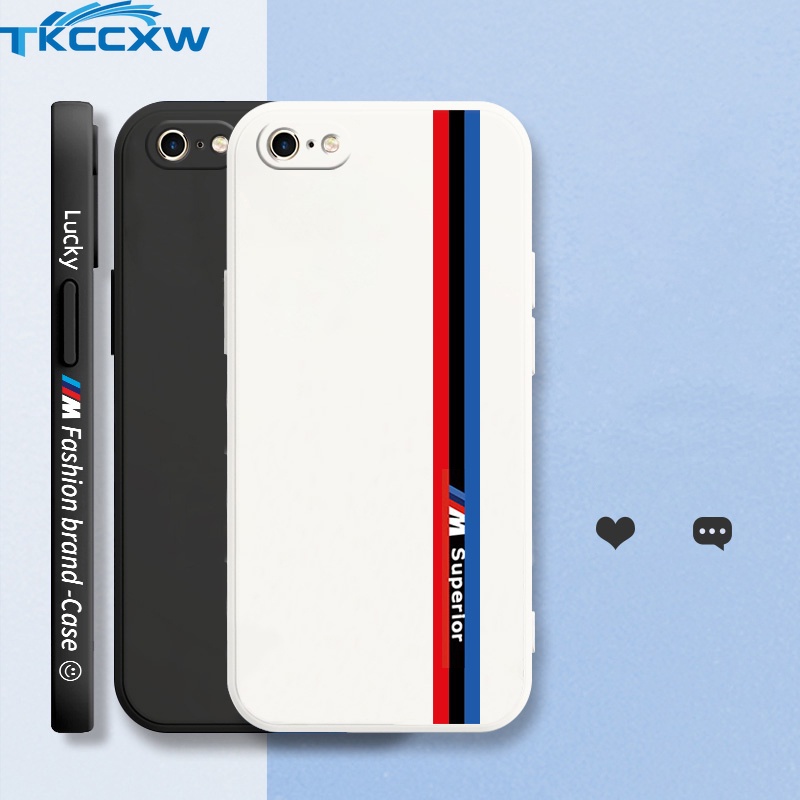 Ốp Điện Thoại Silicon Mềm Hình Vuông Bảo Vệ Camera Cho iPhone 7 8 6 Plus 6S Plus 5 5S SE 2020 SE2