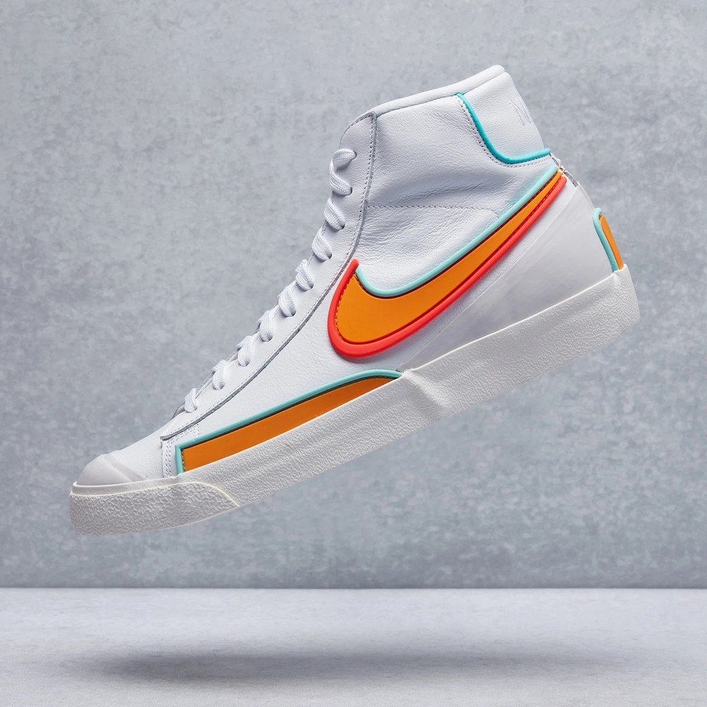 Nike Mid Blazer Chính Hãng FREESHIP Giày Thể Thao Mid Blazer Vintage 77 Chuẩn Auth - Giày Nike Cổ Cao Dáng Classic