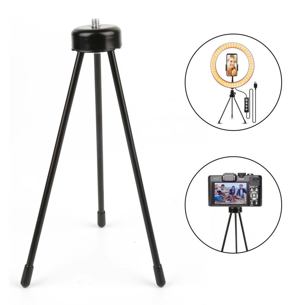 Giá chĩa ba mini để gắn camera thể thao SLR chụp selfie tiện dụng