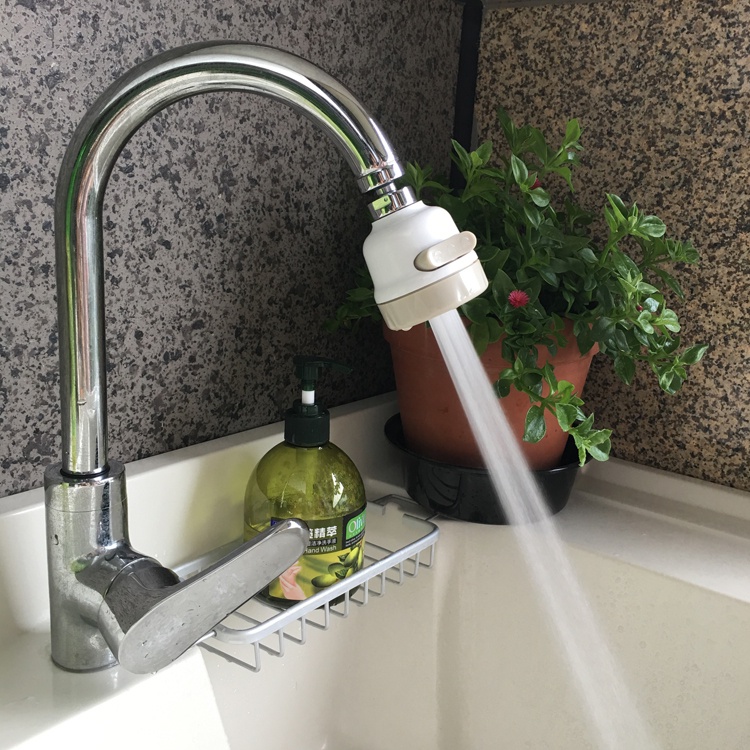 Đầu Vòi Nối Rửa Chén Bát Tăng Áp - 3 Chế Độ Phun - Xoay 360 Độ