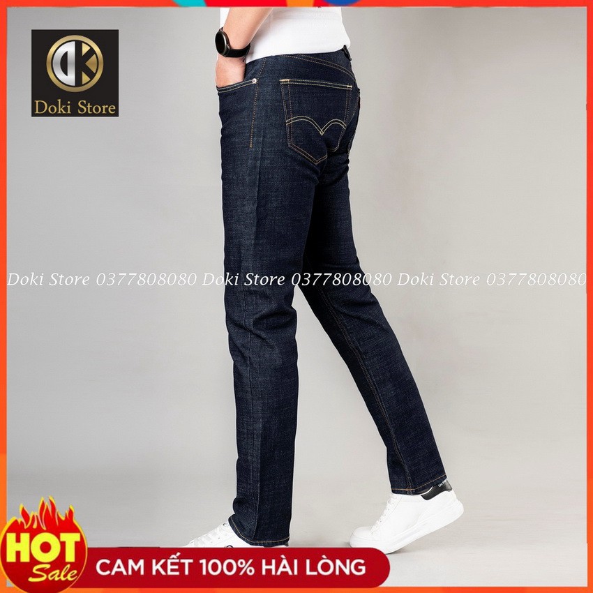 Quần Jean Nam Cao Cấp Xám Đen, Quần Bò Nam Chất Vải Co Giãn Thoải Mái, DOKI XT-04 | BigBuy360 - bigbuy360.vn