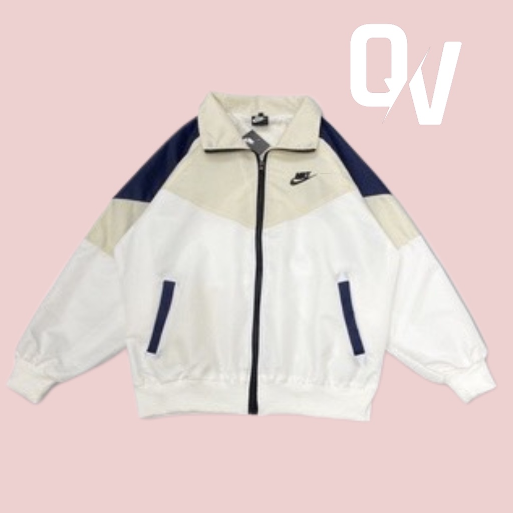 Áo Khoác Nike Chính Hãng Logo Thêu Chất Gió Cao Cấp - Shop Q&V QV700