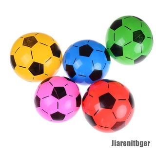 1 Quả Bóng Đá Bơm Hơi Bằng Pvc Dành Cho Trẻ Em Chơi Thể Thao Bãi Biển