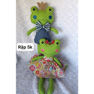 BẢN VẼ RẬP GIẤY TỰ MAY THÚ BÔNG HANDMADE