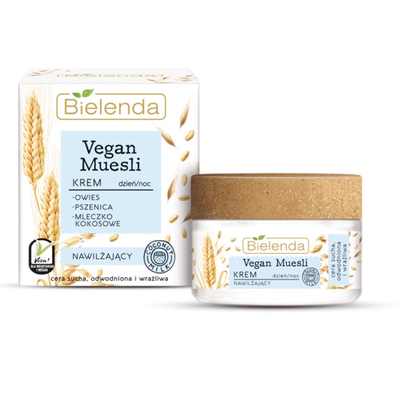 Kem Dưỡng Ẩm Bielenda Vegan Musli Yến Mạch