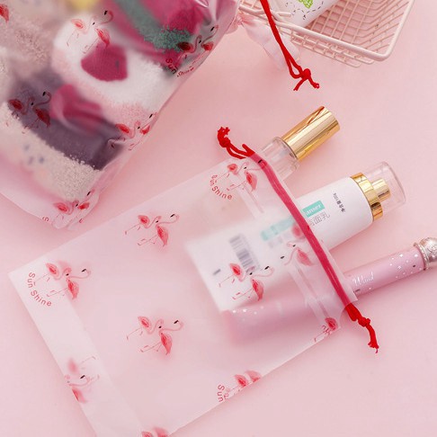 Set 10 Túi Trong Suốt Đựng Đồ Đa Năng Chống Thấm Nước Tiện Lợi