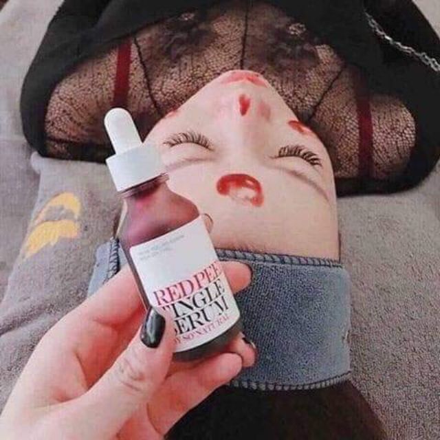 Red Peel Serum Sample