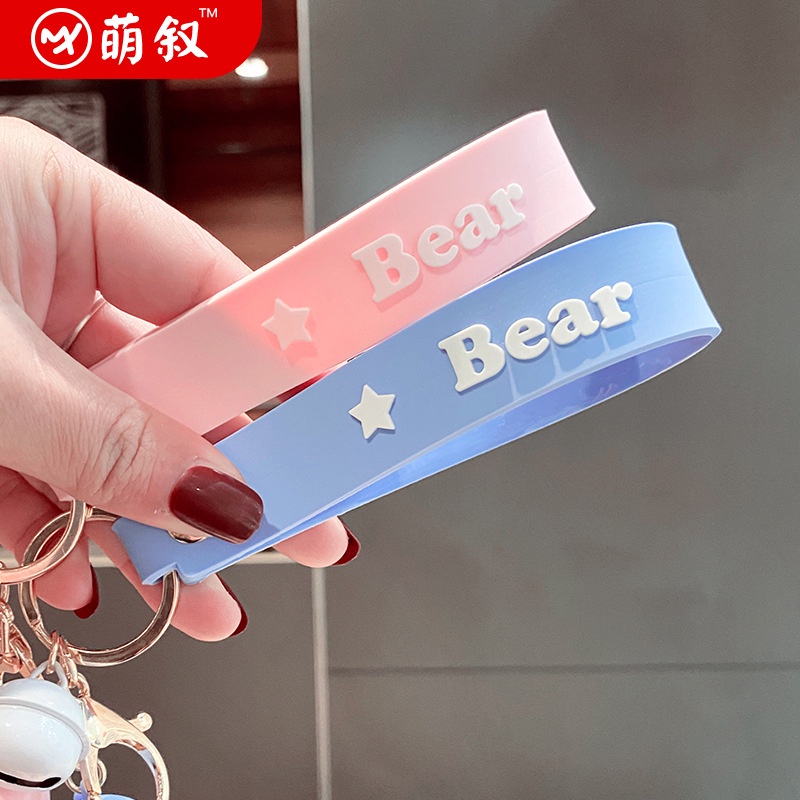 Móc khóa hình gấu hoạt hình dễ thương