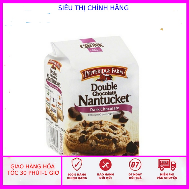 Bánh Vị Socola Đen Nguyên Chất Nantucket Pepperidge Farm 220g