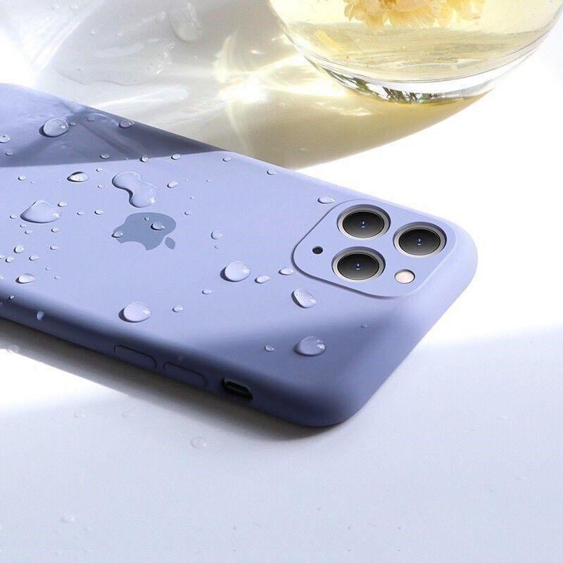 Ốp lưng iphone chống bẩn ⚡ 𝐅𝐑𝐄𝐄𝐒𝐇𝐈𝐏 ⚡ Case iphone logo táo full viền cho tất cả các dòng iphone