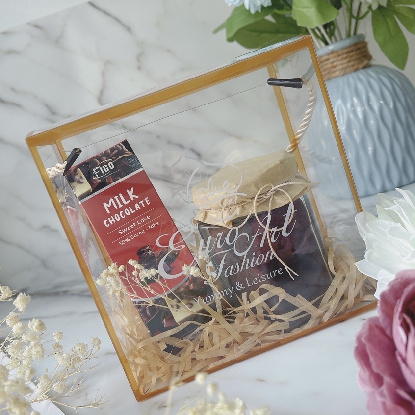 Hộp Quà Tặng Socola Tặng Người Yêu Gồm 2 Loại Socola, Quà Tặng Valentine,8/3, 20/10 Ý Nghĩa - Quà Tặng Trang Trần