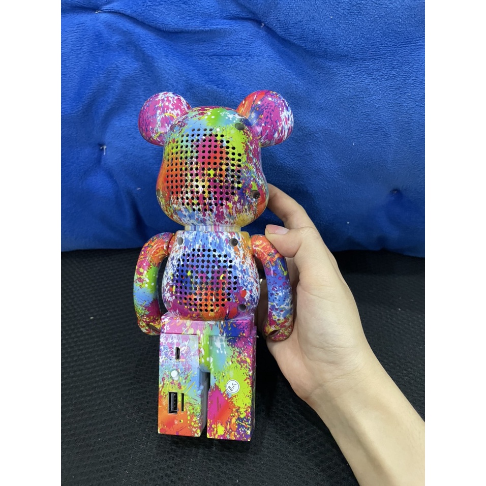 [ HOT] Loa Bluetooth Gấu Bearbrick Nghe Nhạc cực hay, Loa bluetooth Gấu Mini B5 Màu Sắc Sang Chảnh Mẫu Mới 2022