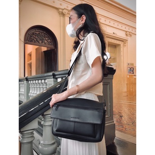 Túi đeo chéo unisex messbag da pu