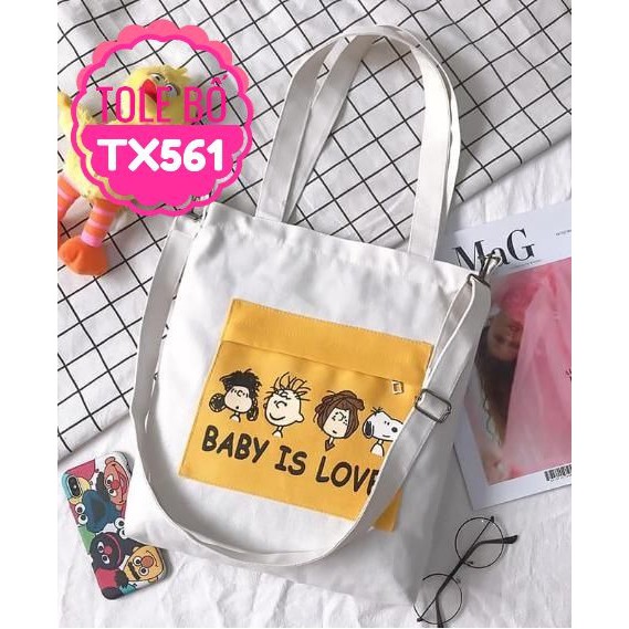 TÚI TOTE IN HÌNH BABY SIÊU CƯNG TX561 ⚡FREESHIP⚡100% ẢNH THẬT⚡NN CHUYÊN SỈ - NN STORE