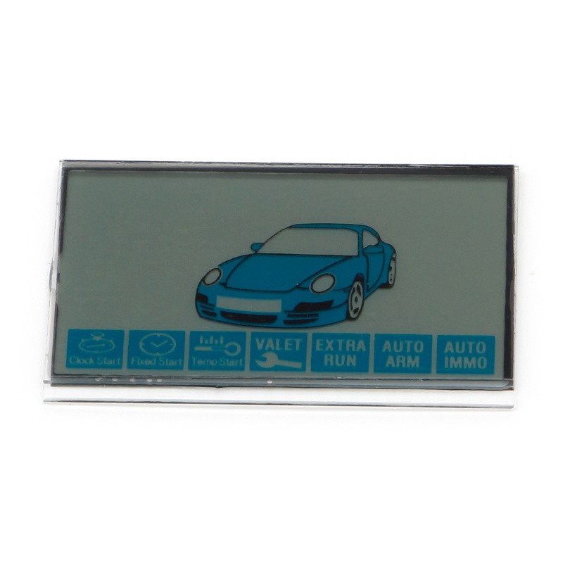 Móc Khóa Khởi Động Động Cơ B9 LCD Có Điều Khiển Từ Xa Cho Xe Hơi 2 Chiều A91 A61 B9 B6 B91 B61