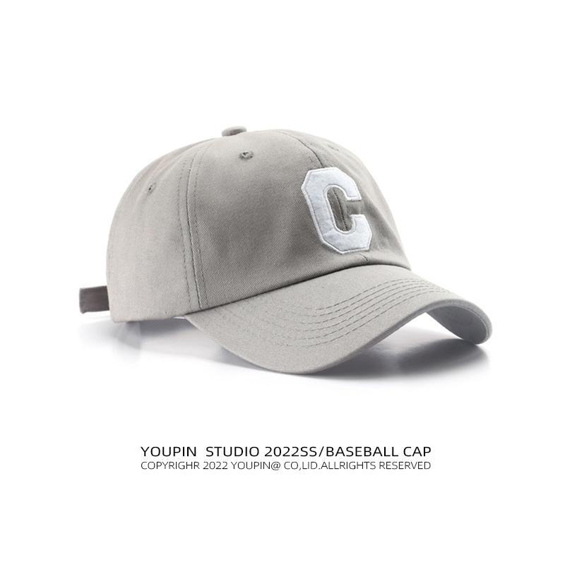 Mũ lưỡi trai Helolis thêu chữ C phong cách Hàn Quốc sành điệu cho nam và nữ