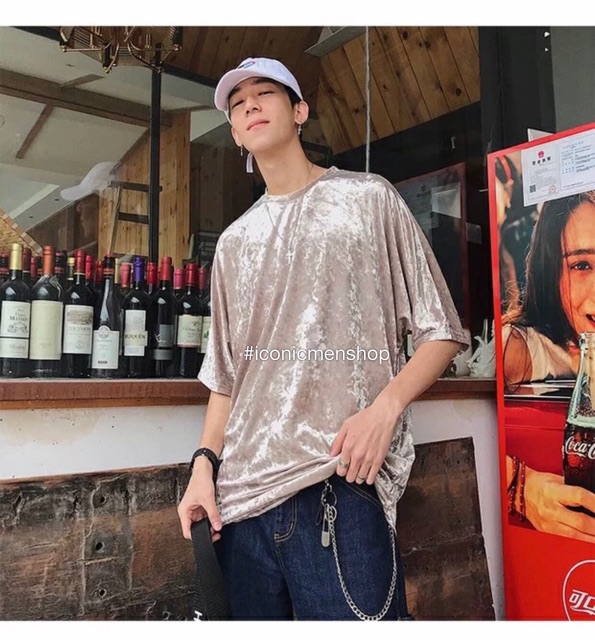 Áo thun nhung tuyết style unisex