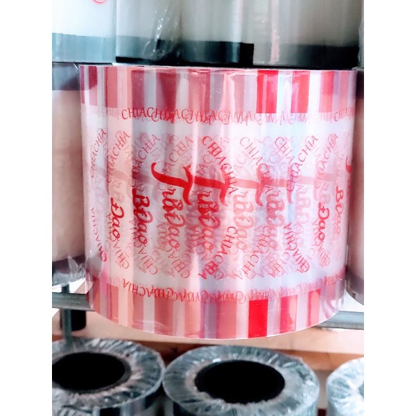 Cuộn màng dán ly 2400 nắp, dùng ép ly PP dưới 800ml - mẫu như hình. GIÁ DÙNG THỬ SIÊU TIẾT KIỆM