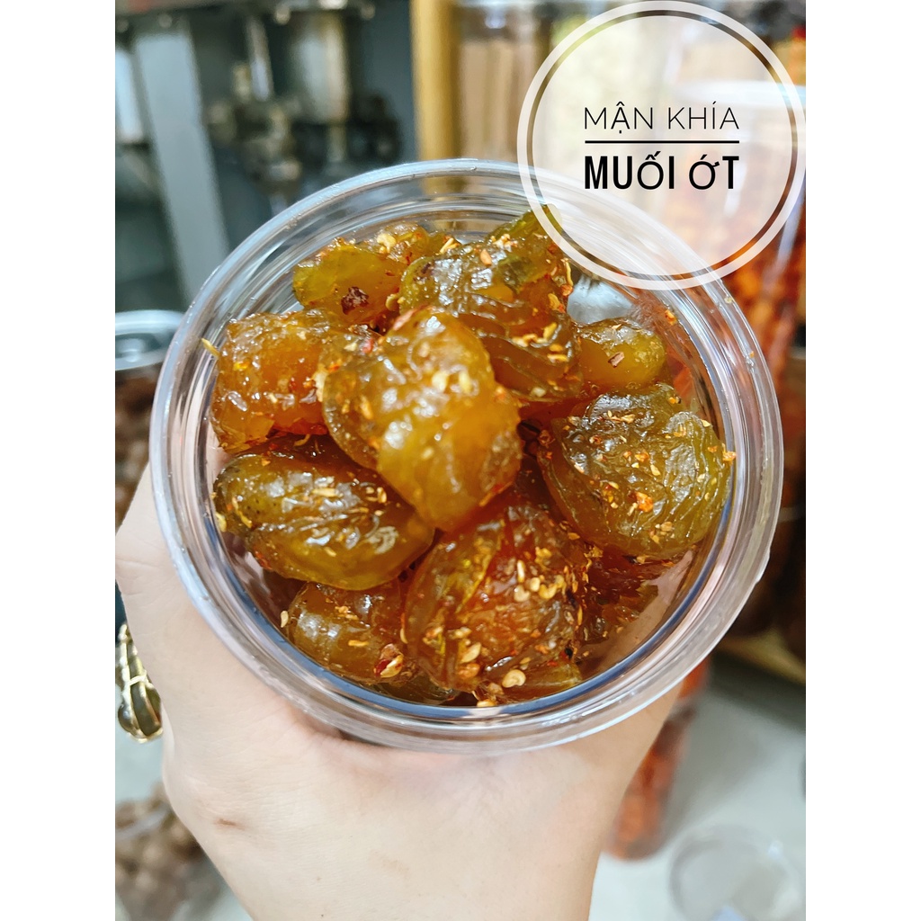 Mận khía lắc muối ớt 500gr