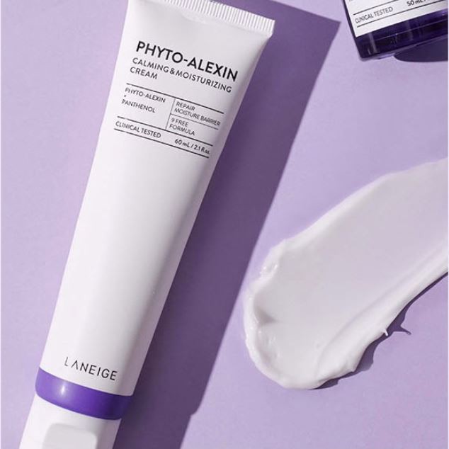 Set dưỡng chăm sóc da nhạy cảm NEW LANEIGE PHYTO-ALEXIN AMPOULE & CREAM & DUO SET