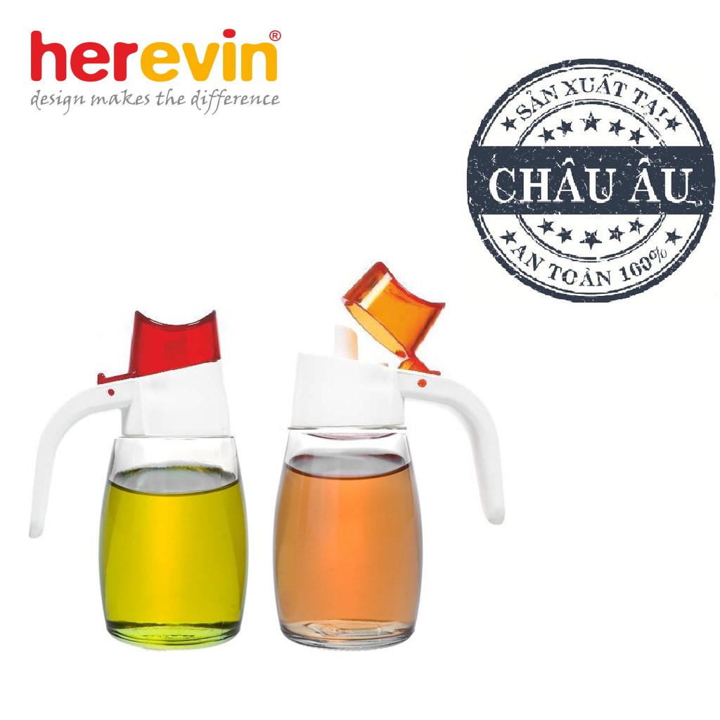 Combo 2 Chai nước chấm thủy tinh Herevin 105ml