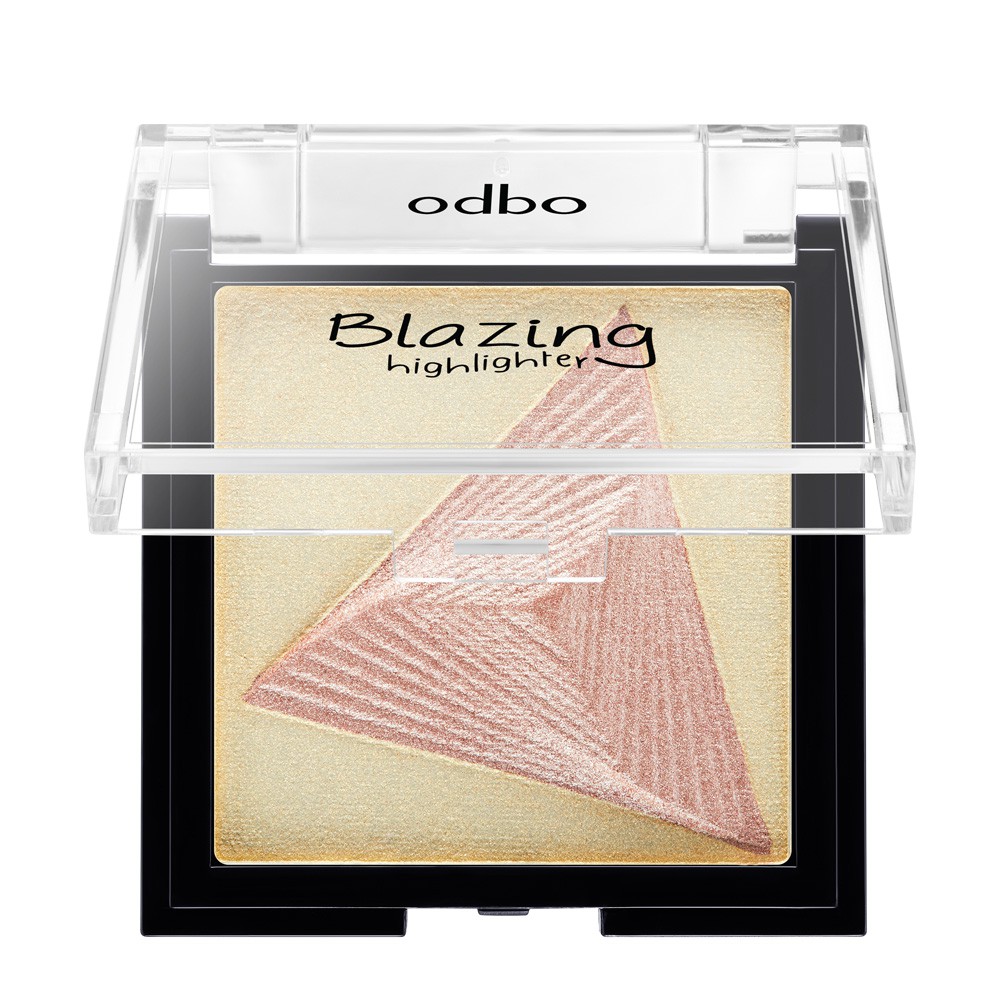 Odbo Blazing Highlighter OD134 Phấn Nhũ Lục Giác Bắt Sáng Hilight Hàng nội địa Thái