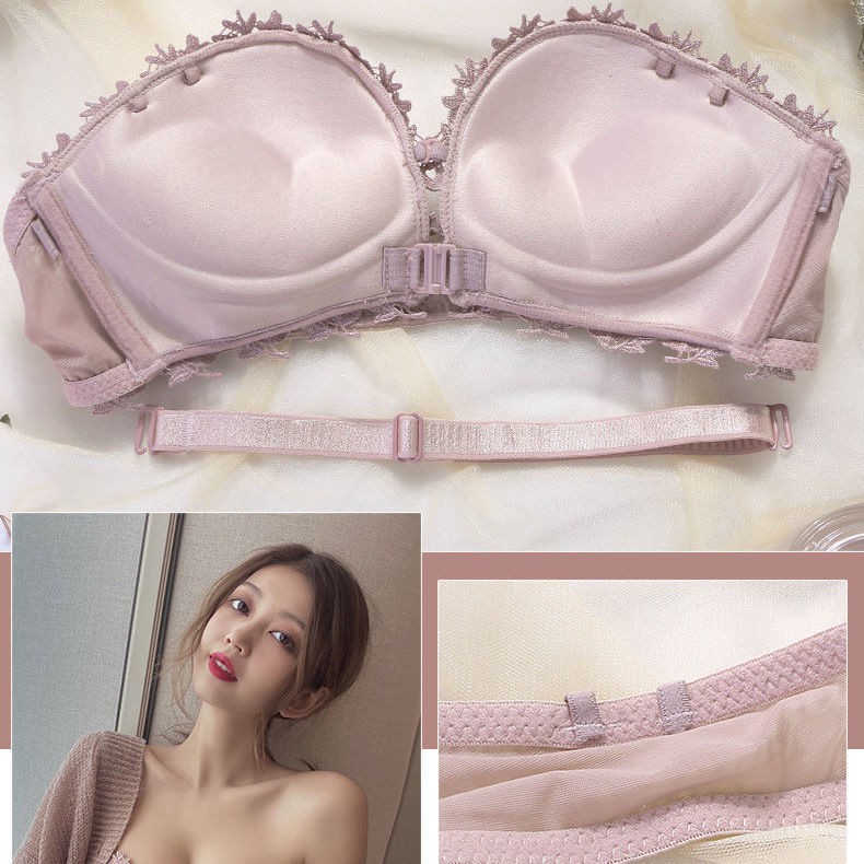 Áo Ngực Không Gọng Cài Trước Chống Trượt Phong Cách Nhật Bản Cho Nữ | BigBuy360 - bigbuy360.vn