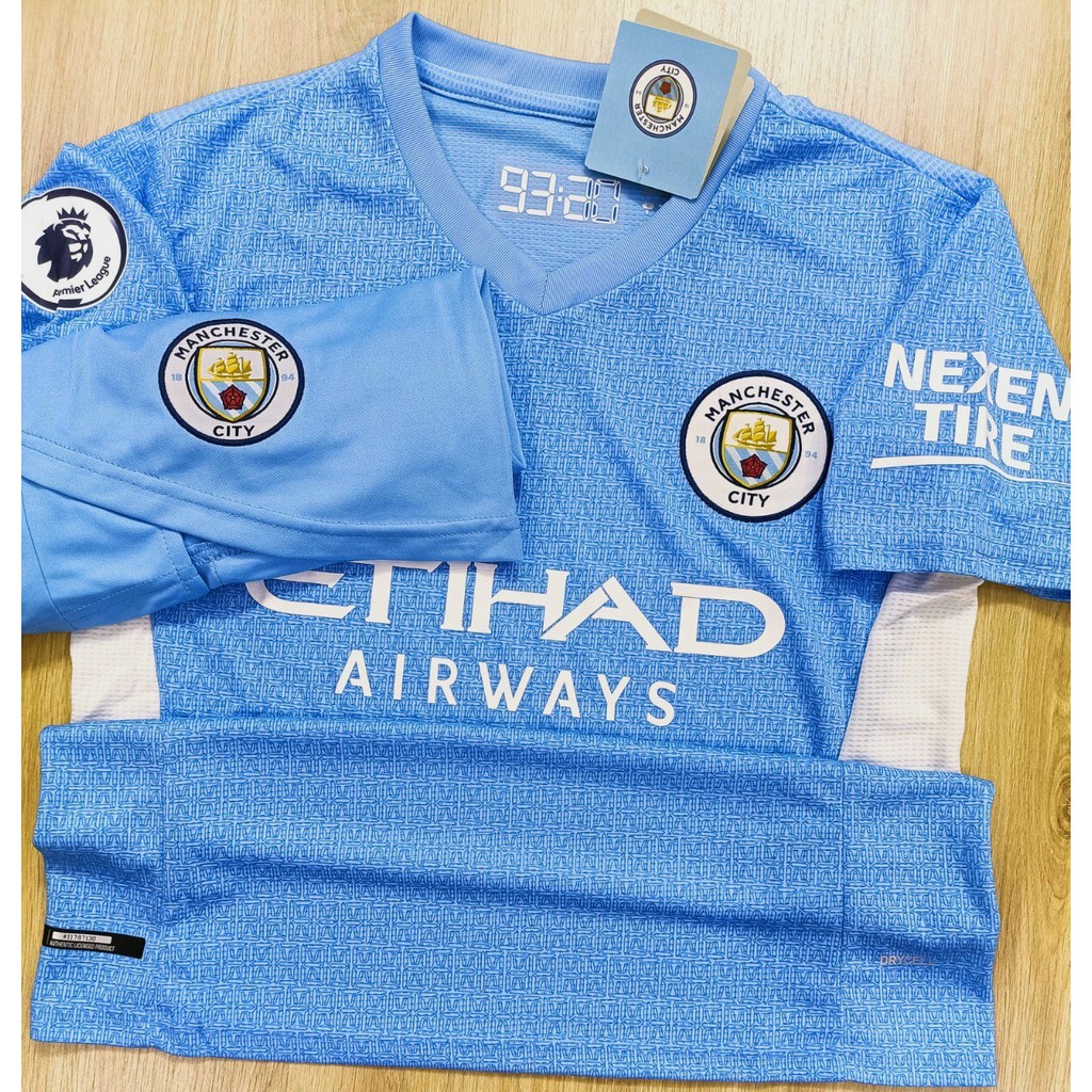 Áo Bóng Đá Manchester City  2021 2022 Mè Thái Cao Cấp