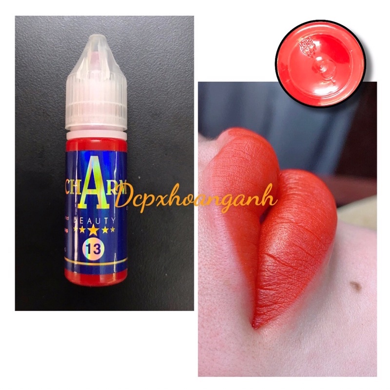 Mực Charm Bông Đậm Mực Phun Môi Mày - Dcpxhoanganh