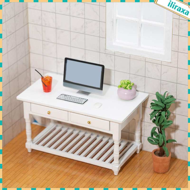 Mô Hình Phòng Khách / Bàn Phòng Khách DIY Trang Trí Nhà Búp Bê 1: 12