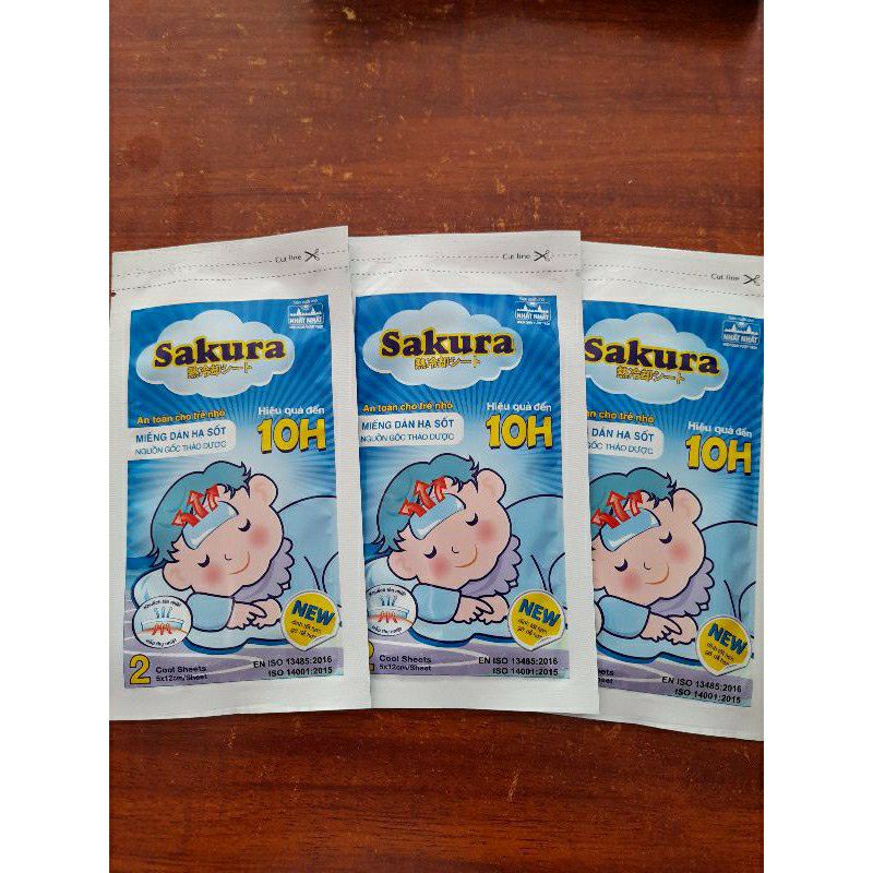 Sakura _ Dán Hạ Sốt cho người lớn và trẻ em