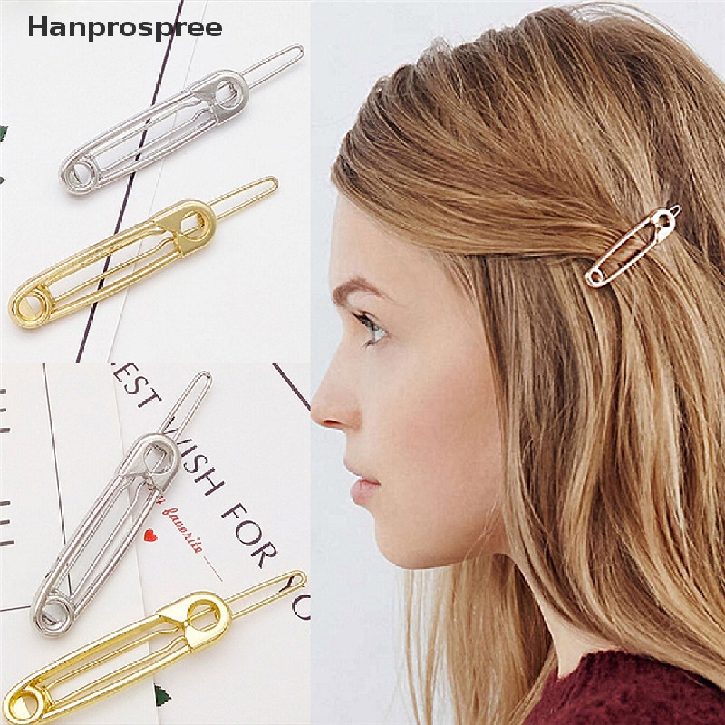 Trâm Cài Tóc Kim Loại Đơn Giản Cho Nữ