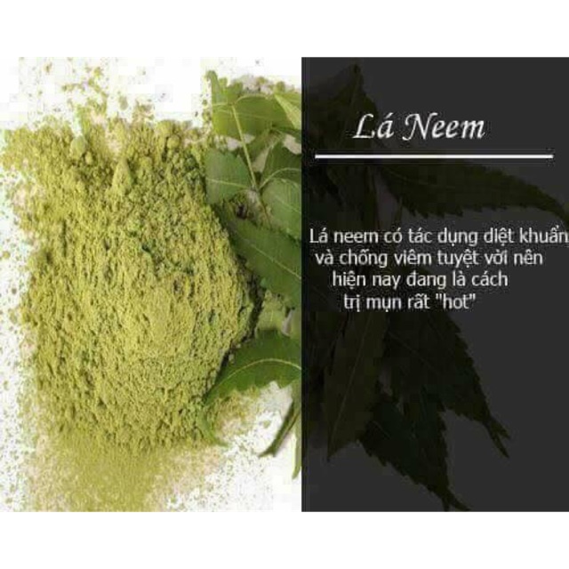 Combo bột + cao lá Neem ấn độ