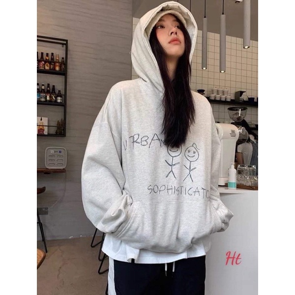 Áo hoodie sophi tranh vẽ HT11