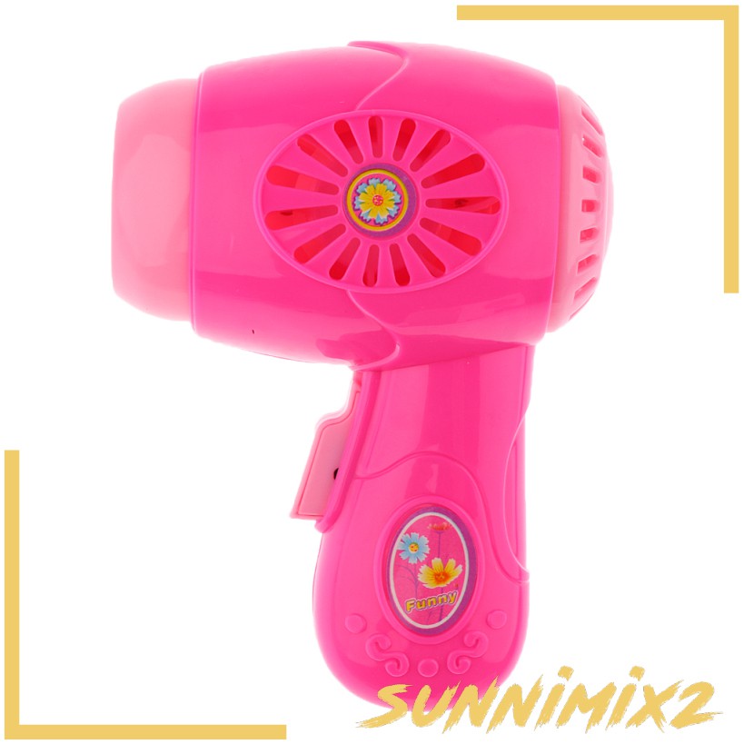 Simulation Hair Dryer Home Appliance for Kids Role Play Toys Game