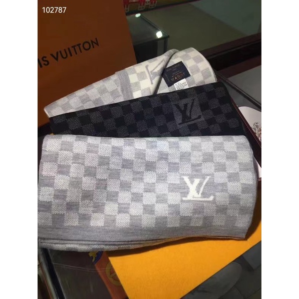 Khăn Choàng Len Lv Thời Trang Cho Nam Nữ