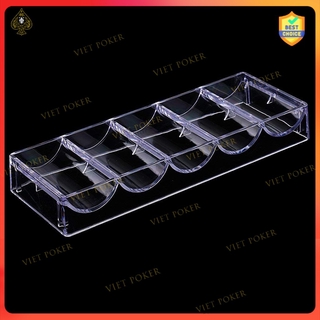 Khay đựng chip không nắp - Poker chip tray - Poker accessories