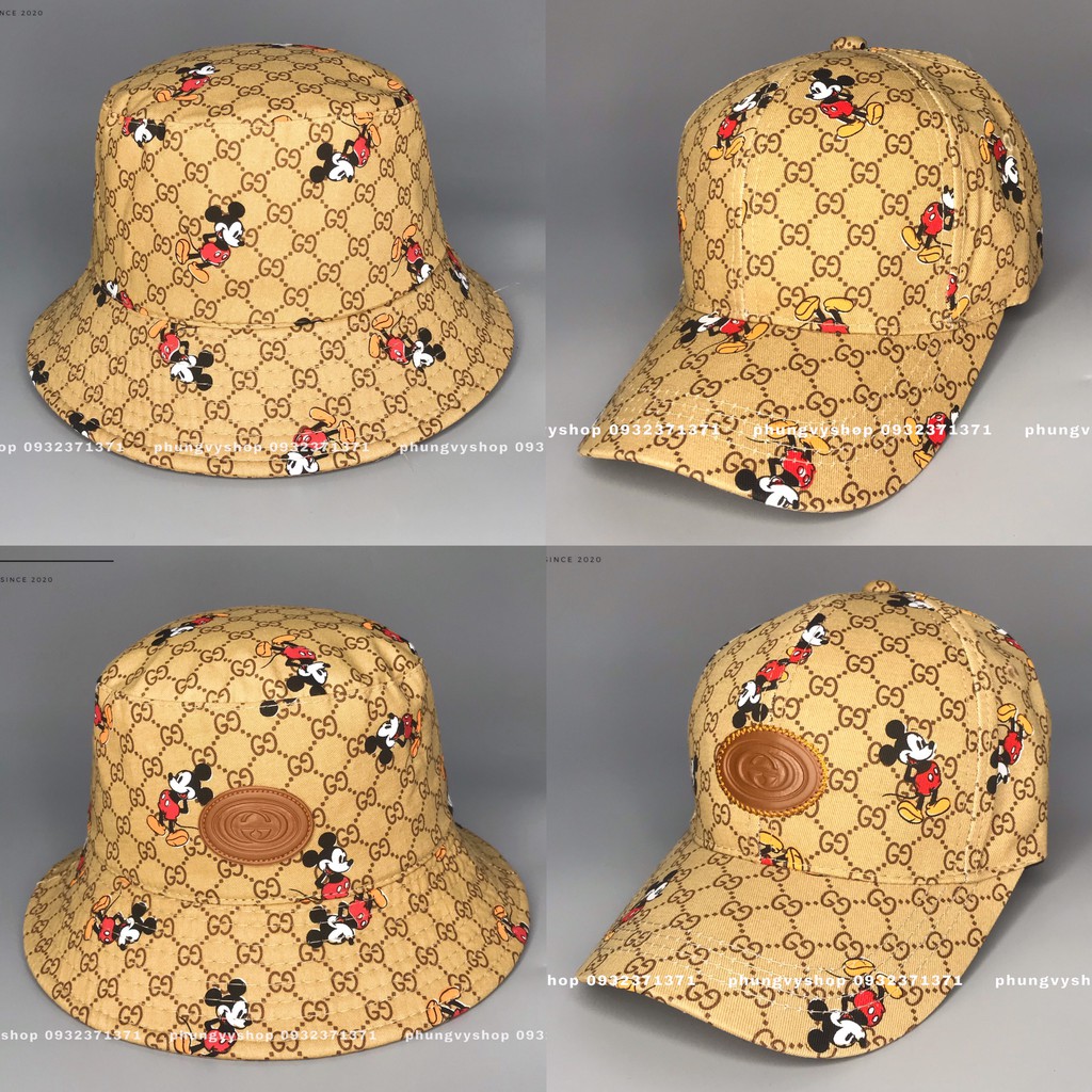 (HÀNG ĐỢT MỚI 2021) Mũ Mickey NAM/NỮ- nón bucket và lưỡi trai hot hit thời trang