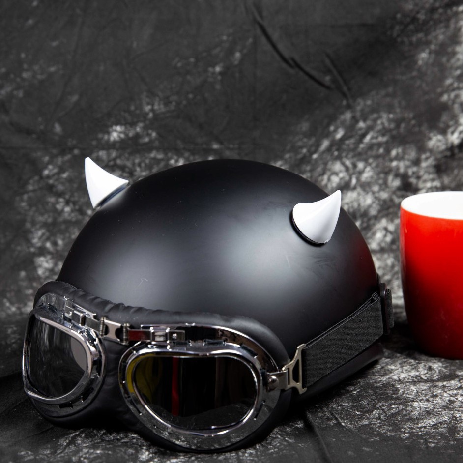 [Mã LIFEAUMAY giảm 10% tối đa 30k đơn 150k] Sừng mũ bảo hiểm nhiều màu cute, phụ kiện cho mũ đẹp độc lạ