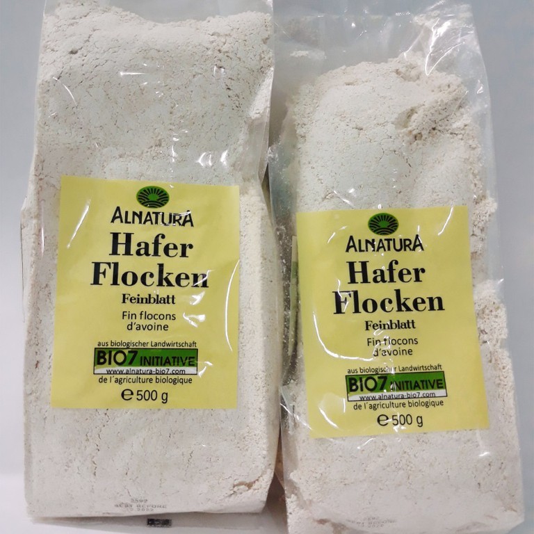 1kg Bột Yến Mạch Hafer Đức chế biên thành các món ăn hoặc dưỡng da