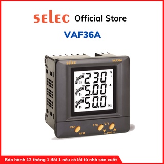 Đồng hồ dòng áp tần vaf36a | selec