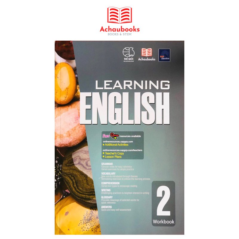 Sách Learning English Á Châu Books làm chủ tiếng anh bậc tiểu học