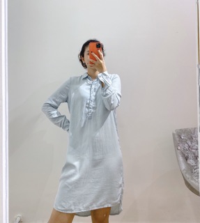 Đầm sơ mi denim F21